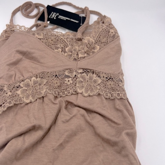 New INC INTERNATIONAL CONCEPTS
Lace-Trim Chemise Nightgown ginger snap XSmall - Picture 11 of 11